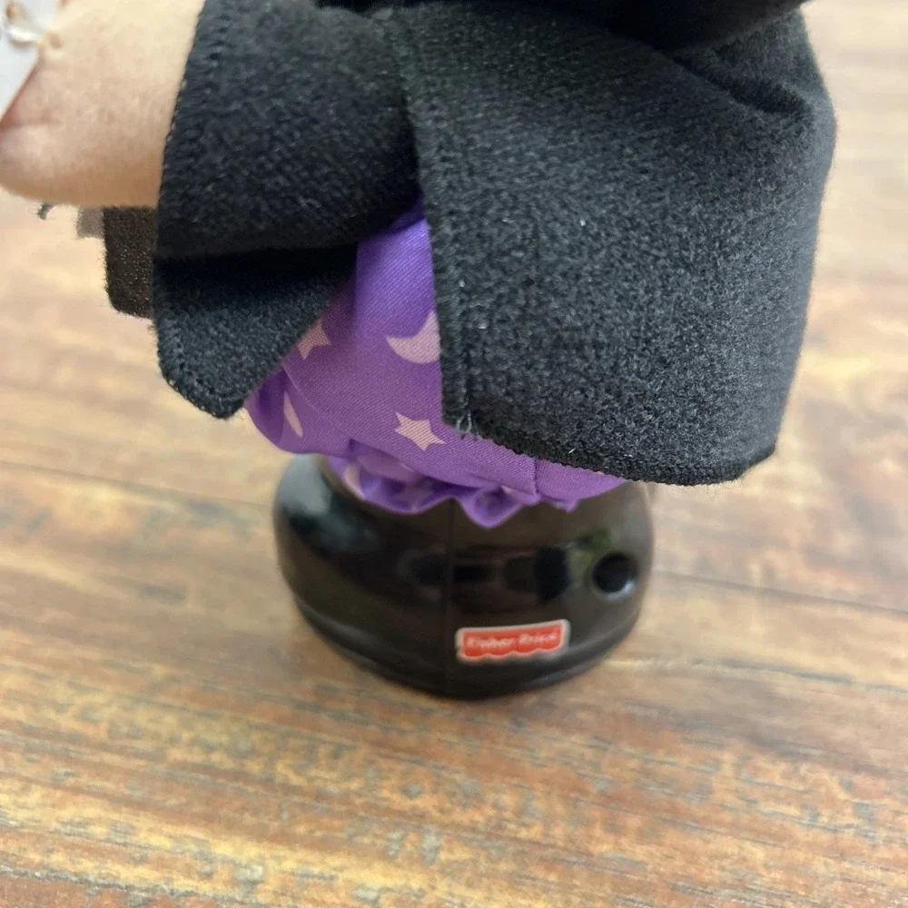 Fisher Price Little People Halloween Witch Sarah Lynn Spooky Sounds Doll New VTG